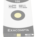 Box of 100 record cards -...