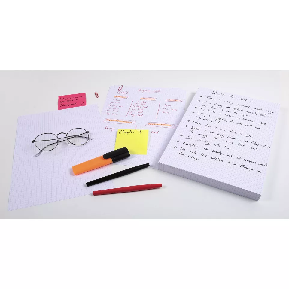 Pk 100 Exa Record Cards 210/297 Sq...