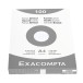 Étui de 100 fiches - bristol quadrillé 5x5 non perforé 210x297mm/ Pce