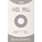 Pk 100 Exa Record Cards...