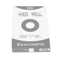 Pk 100 Exa Record Cards 125/200 White/ Pc.