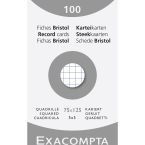 Pk 100 Exa Record Cards...