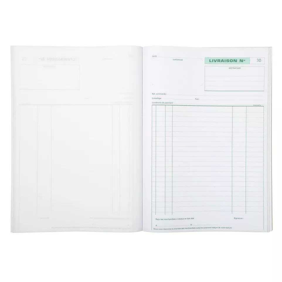 Manif Levering 29,7x-21cm 50bl dupli...