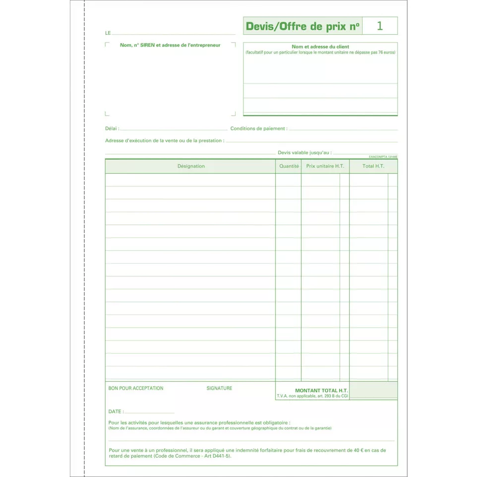 QUOTE MICRO ENTREPRE-NEUR 29.7 / 21...