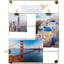 Tableau photos métallique...