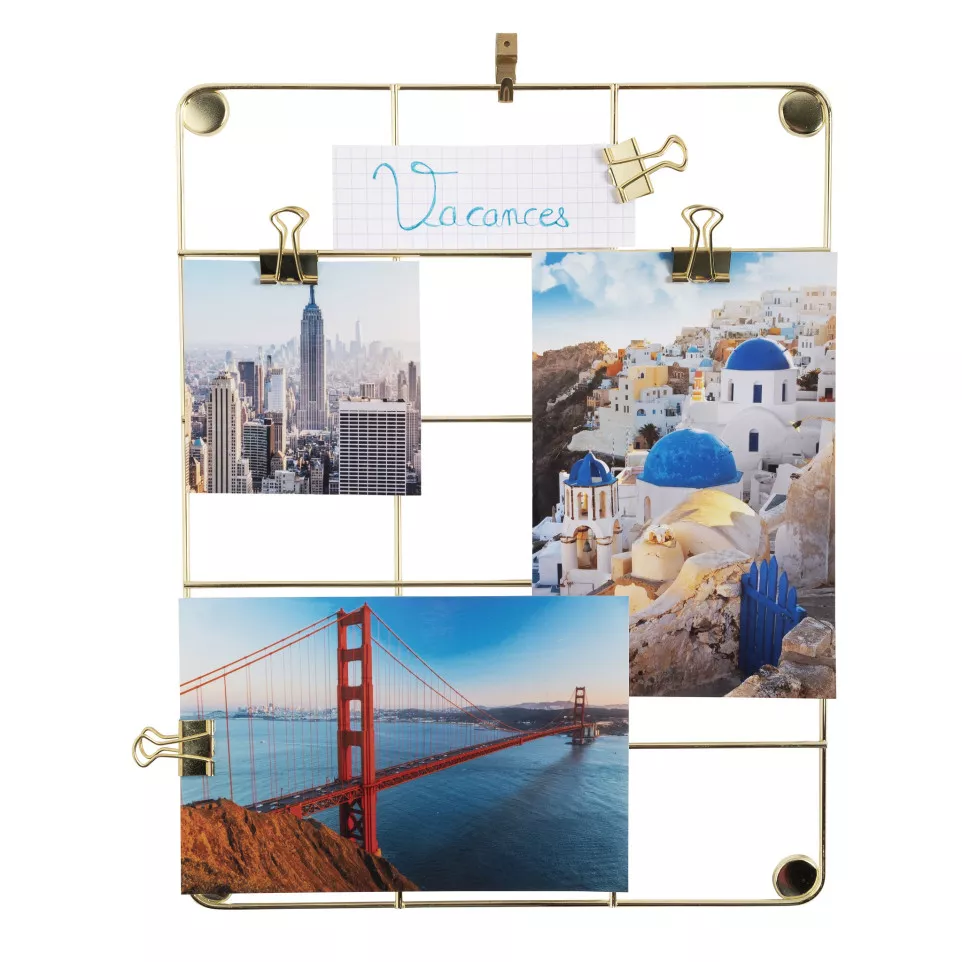 Vergulde fotolijst 217x281mm goud-/ St.