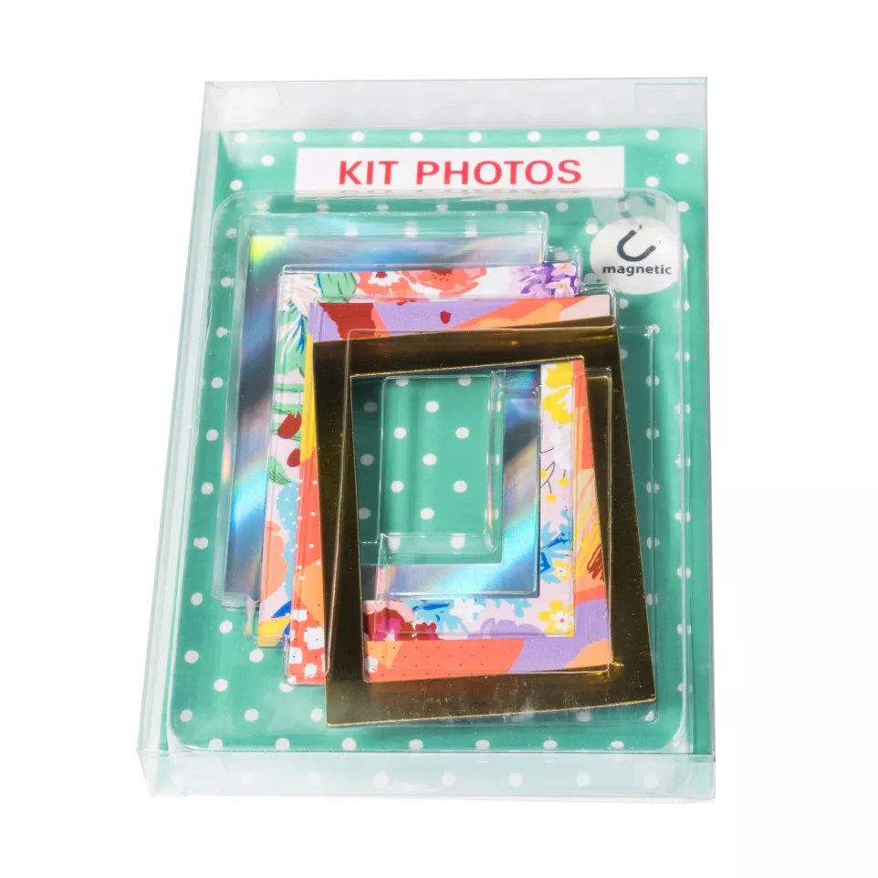 Magnetische fotolijsten - 4 stuks-/ St.