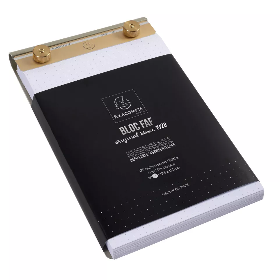 BLOC FAF COMPLET 18,5/11,5 N°3 DOTS/ Pce