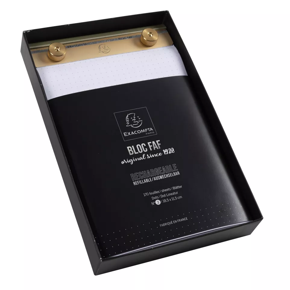 No.3 Desk Pad 18.5x11.5cm Dots/ Pc.