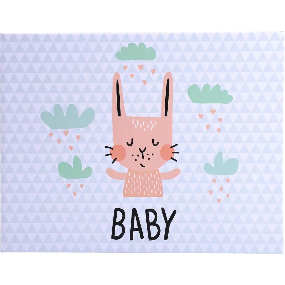 Fotoalbum 30p. wit 2-8,5x22cm BABY...