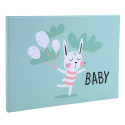 Album photos livre 30 pages blanches - Format 28,5x22cm - BABY/ Pce