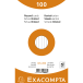 Exacompta - Record Cards - Pack of 100 - Lined - 125x200mm/ Pc.