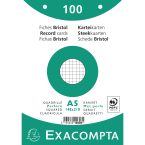 Paquet 100 fiches sous film...