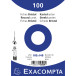 Pk100 Exa Rec Card 10.5x14.8 Plain White/ Pc.