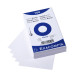 Pk100 Exa Rec Card 7.5x12.5cm Plain Wht/ Pc.