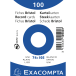 PK100 steekk.uni nt-geperf.74x105 wit/ St.