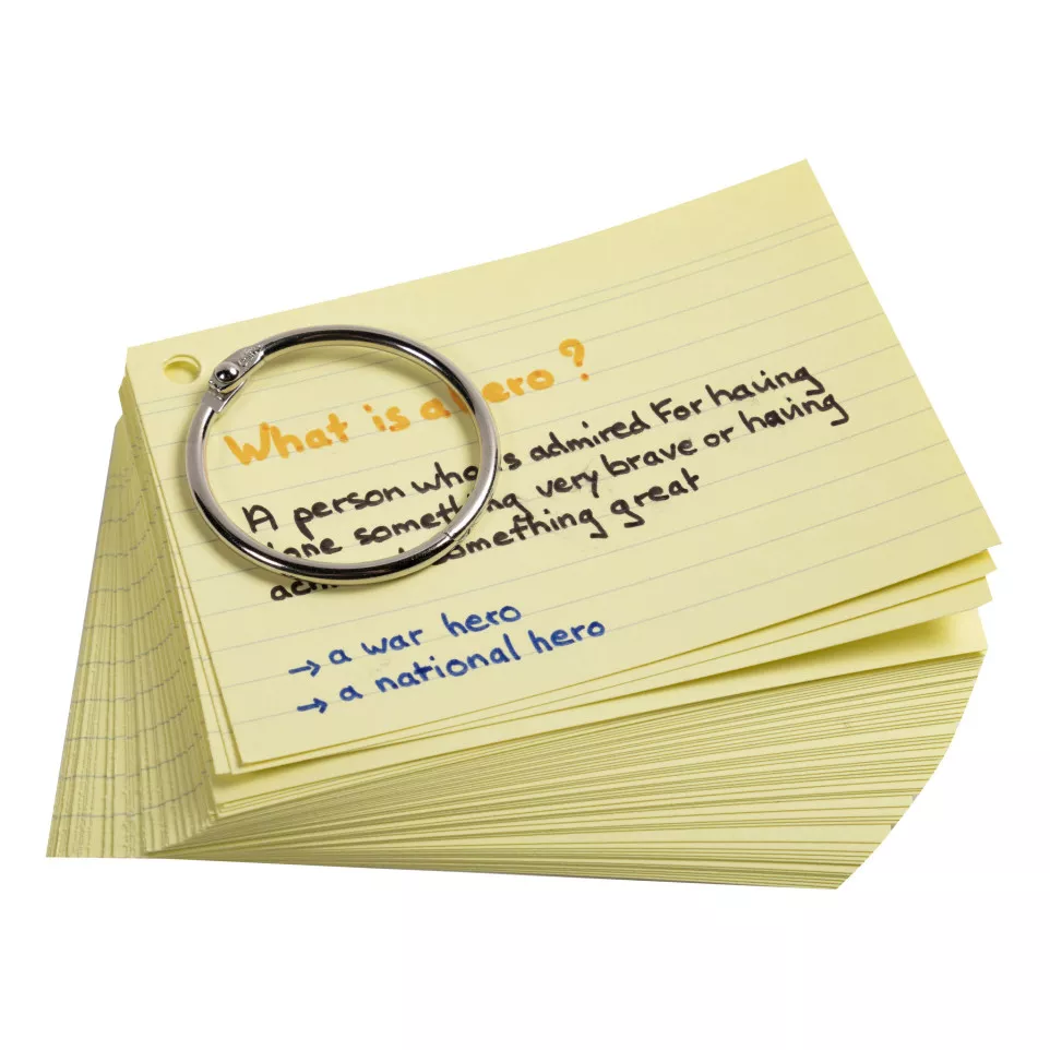 50 Flashcards Memo A-7 gelijnd...
