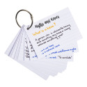50 Flashcards Memo A-7 gelijnd geass./ St.