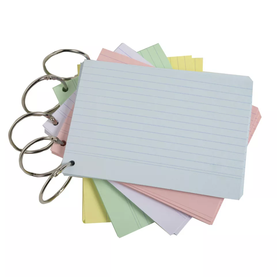 50 Flashcards Memo A-7 gelijnd...