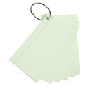 50 Flashcards Memo A-7 gelijnd geass./ St.