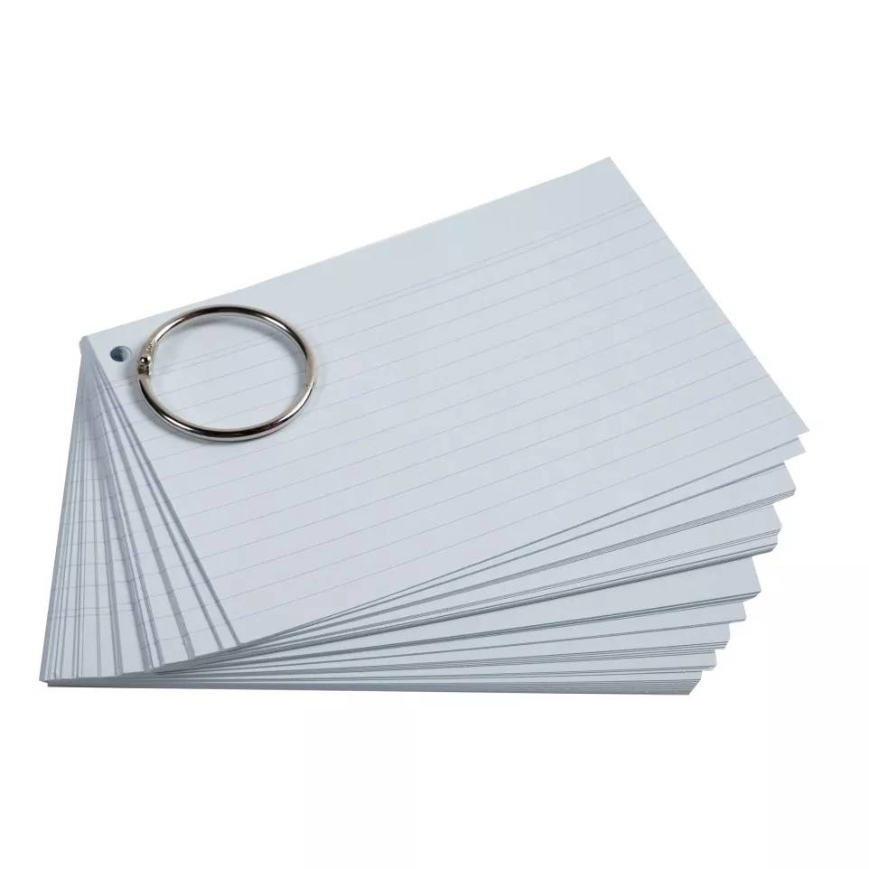 50 Flashcards Memo A-6 gelijnd...