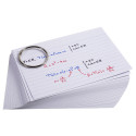 50 Flashcards Memo A-6 gelijnd geass./ St.