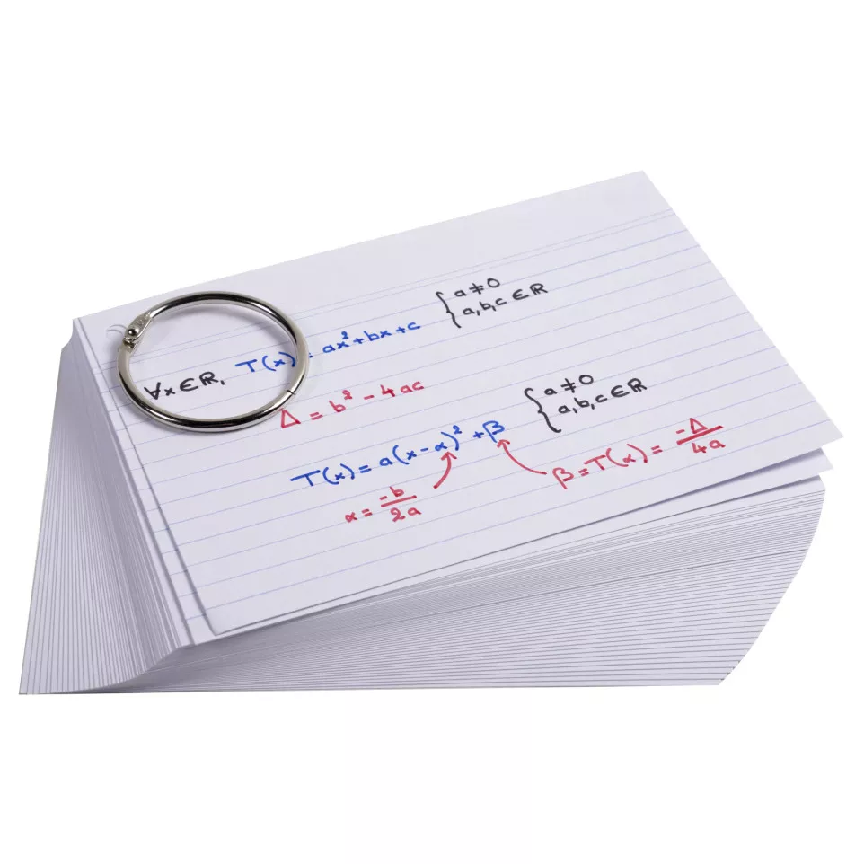 50 Flashcards Memo A-6 gelijnd...