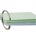 Pk50 Flashcards A6 lined 5 ass.colors/ Pc.