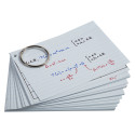50 Flashcards Memo A-6 gelijnd geass./ St.