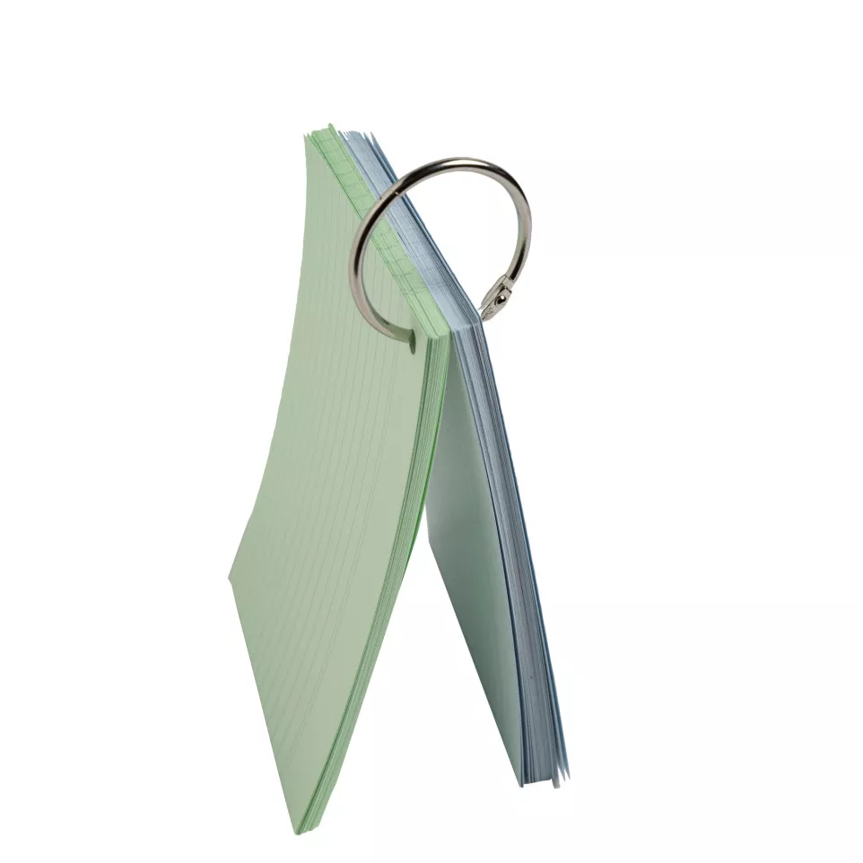 Pk50 Flashcards A6 lined 5...