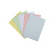 Pk50 Flashcards A6 lined 5 ass.colors/ Pc.