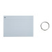 50 Flashcards Memo A-6 gelijnd geass./ St.