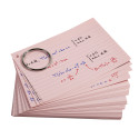 50 Flashcards Memo A-6 gelijnd geass./ St.