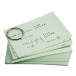 50 Flashcards Memo A-6 gelijnd geass./ St.
