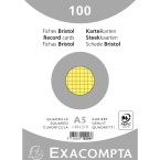 Paquet 100 fiches sous film...