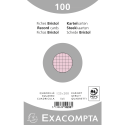 PK100 steekk.Q5x5 nt- geperf.125x200 roze/ St.