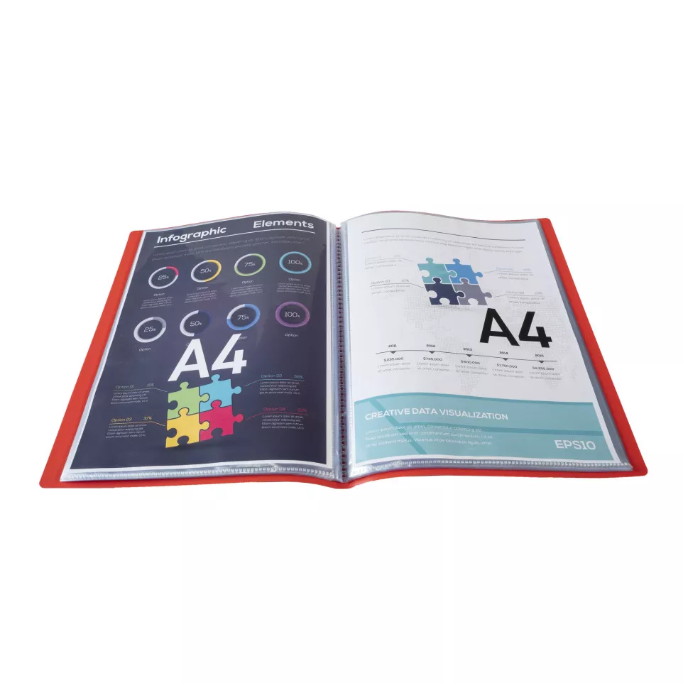 Display Book OPAK PP0,5mm A4 30 Pkt...