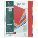 Tabbladen glanskarto-n 225g 24x32 12tabs/ St.
