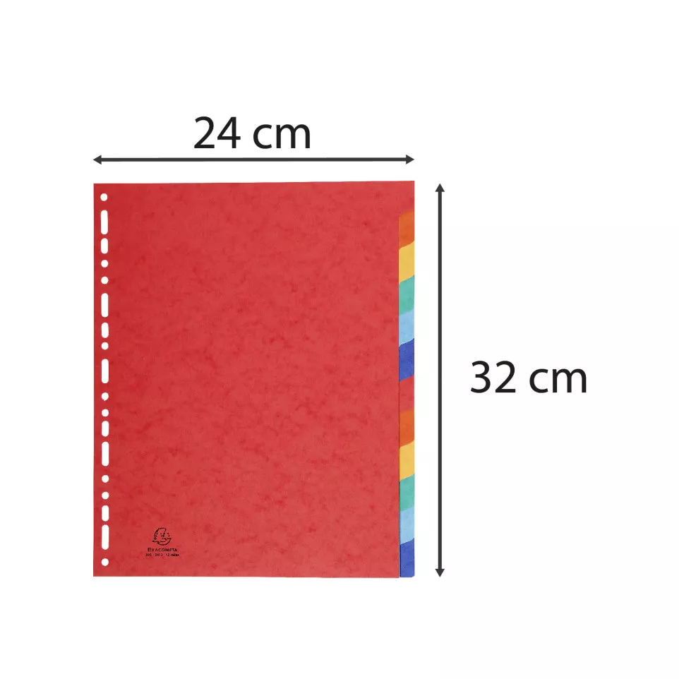 Divider Pressbd Lwght 32x24cm 12P/ Pc.