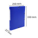 Exabox Opak PP Filing Box 25mm Spine A4./ Pc.