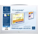 Kreacover Filing Case with Handle PP A4 40mm Spine/ Pc.