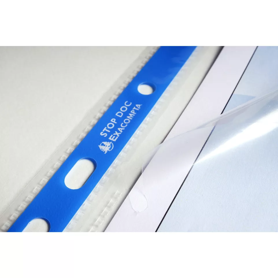 Pk 25 Punch Pockets Stop Doc Exac/ Pc.