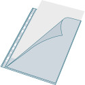 Exacompta Punched Pockets Large Side Opening, Pk 100/ Pc.