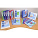 Protége-documents en polypropylène semi rigide Kreacover Chromaline 80vues - A4/ Pce