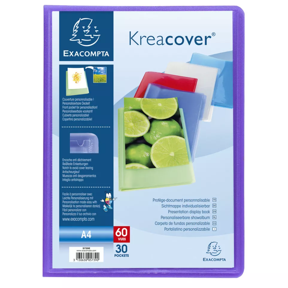 Display Book KreaCover PP A4 30Pkt...