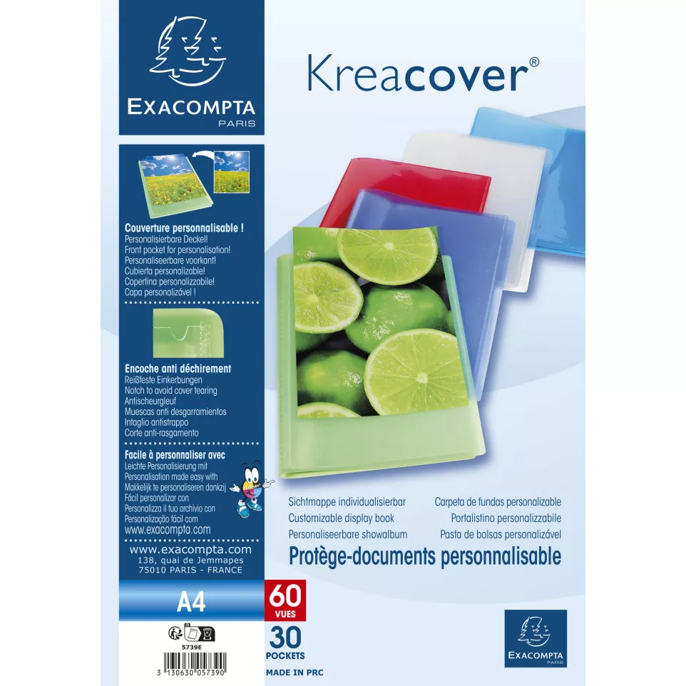 Protège-documents en polypropylène...