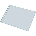 Sachet de 20 pochettes perforées horizontales Exactive - polypropylène lisse 5,5/100e/ Pce