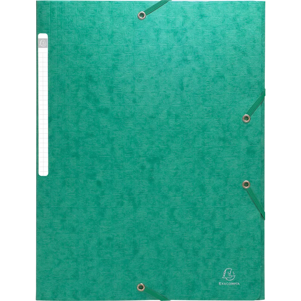 Elastomap z/klep scotten 600g groen-/...