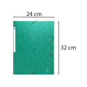 Elastomap z/klep scotten 600g groen-/ St.