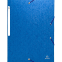 Elastomap z/klep scotten 600g blauw-/ St.